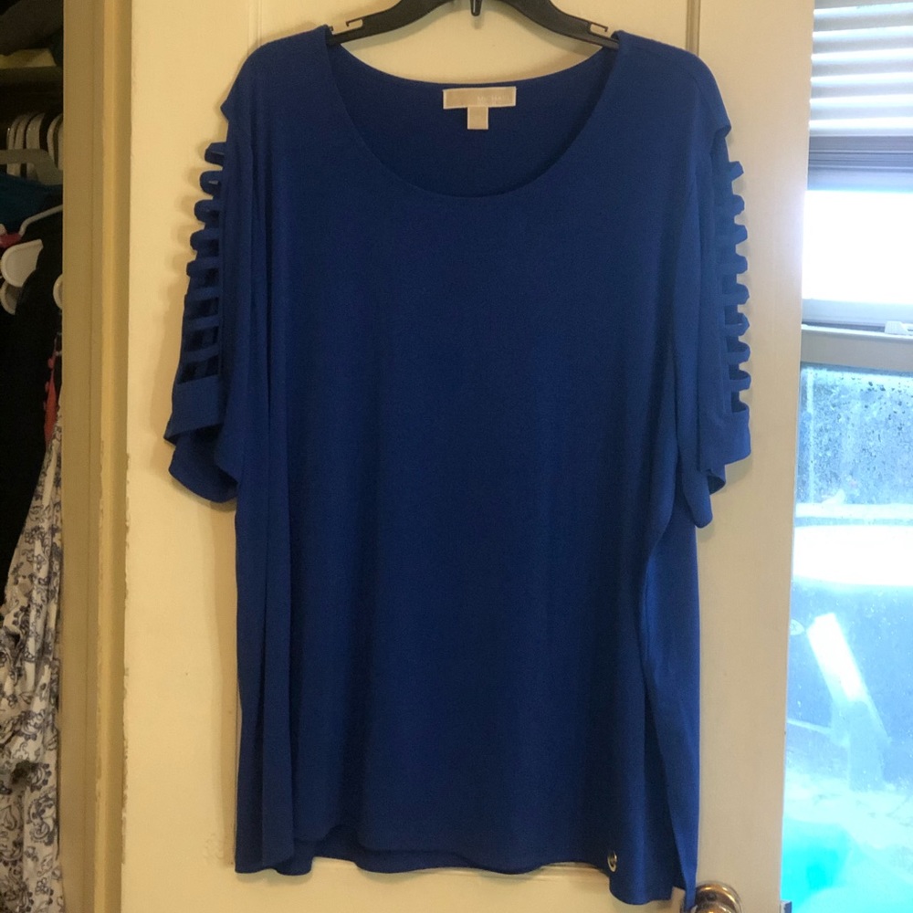 Blue Michael Kors Shirt